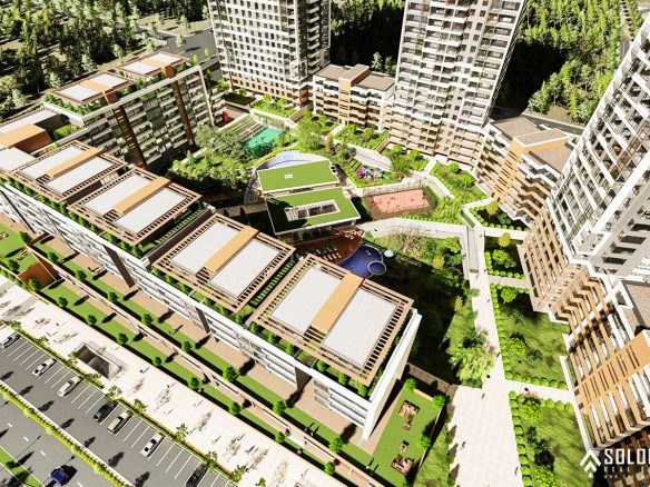 Prestigious Offices in the Popular Area of İncek - Kızılcaşar Mahallesi - Gölbaşı - Ankara - Turkey