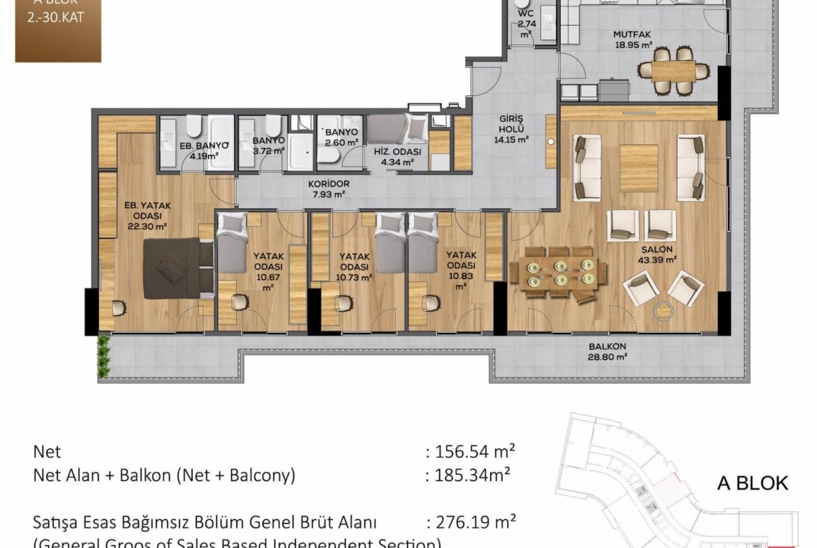 Luxurious Apartments with Sea View in Büyükçekmece - Istanbul - Marmara - Turkey