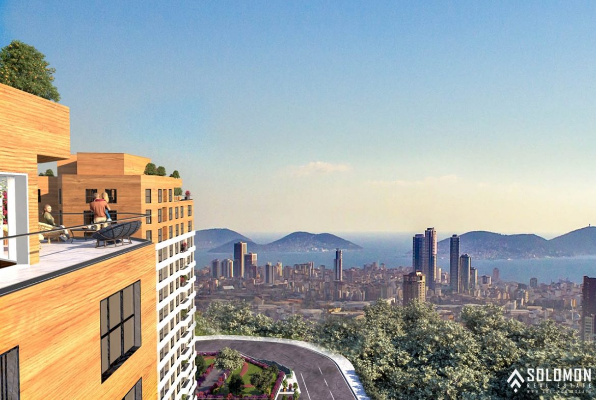 Sea View Apartments in a Luxurious Project in Kartal - Istanbul - Marmara - Turkey