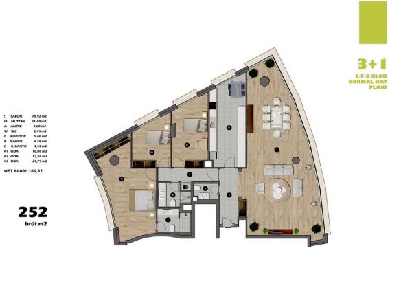 Apartments in Üsküdar Close to Subway and All Access Roads - Altunizade - Istanbul - Marmara - Turkey