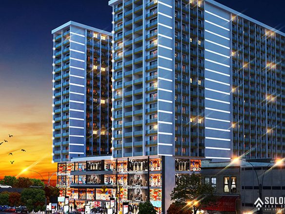 Sea View Real Estate of Mixed Project with Shopping Mall in Istanbul - Marmara - Turkey