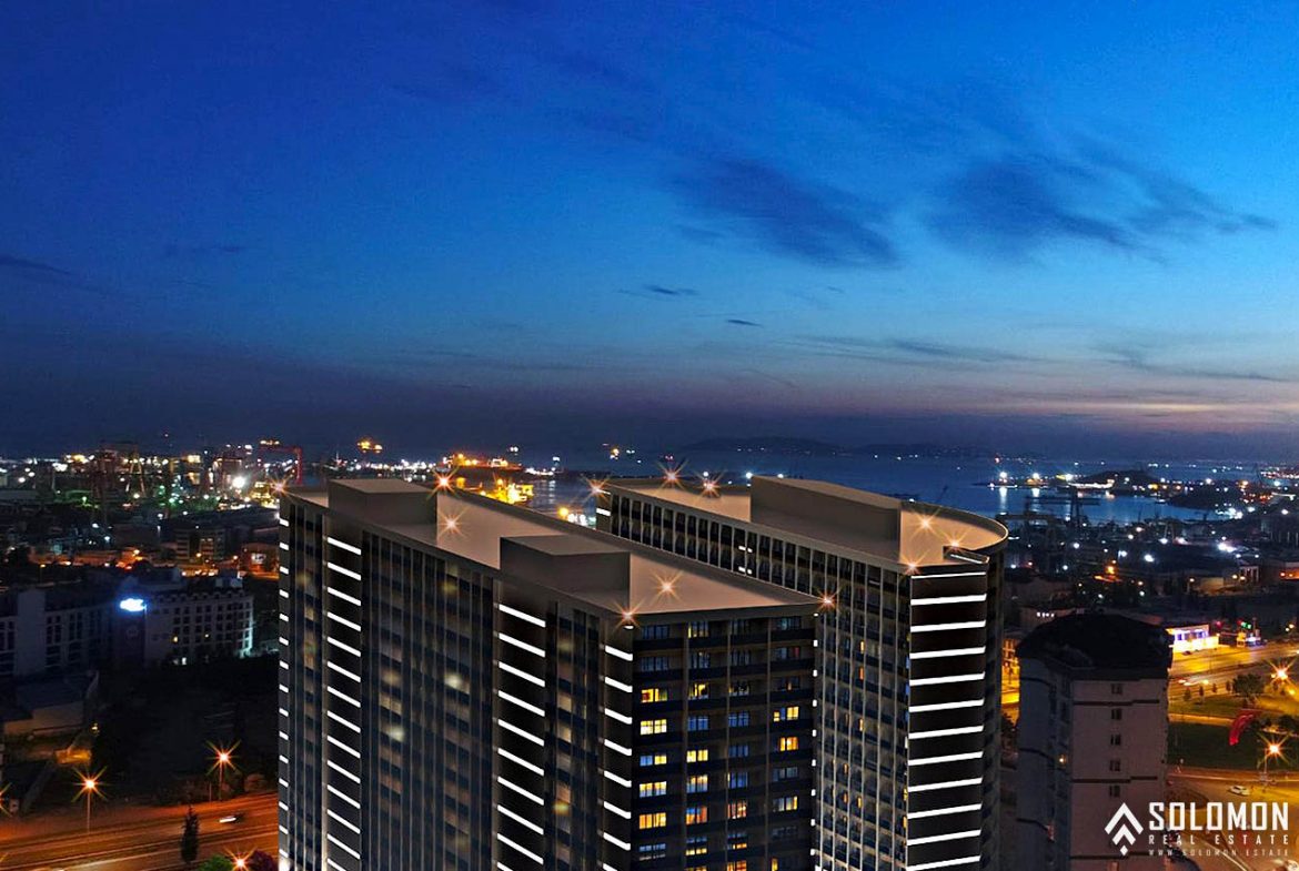 Sea View Real Estate of Mixed Project with Shopping Mall in Istanbul