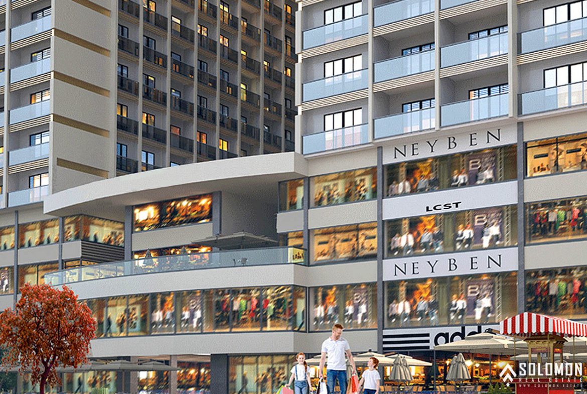 Sea View Real Estate of Mixed Project with Shopping Mall in Istanbul - Marmara - Turkey
