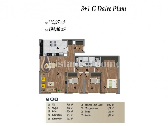 Sea and Lake View Villas for Sale in Beylikdüzü - Istanbul - Marmara - Turkey