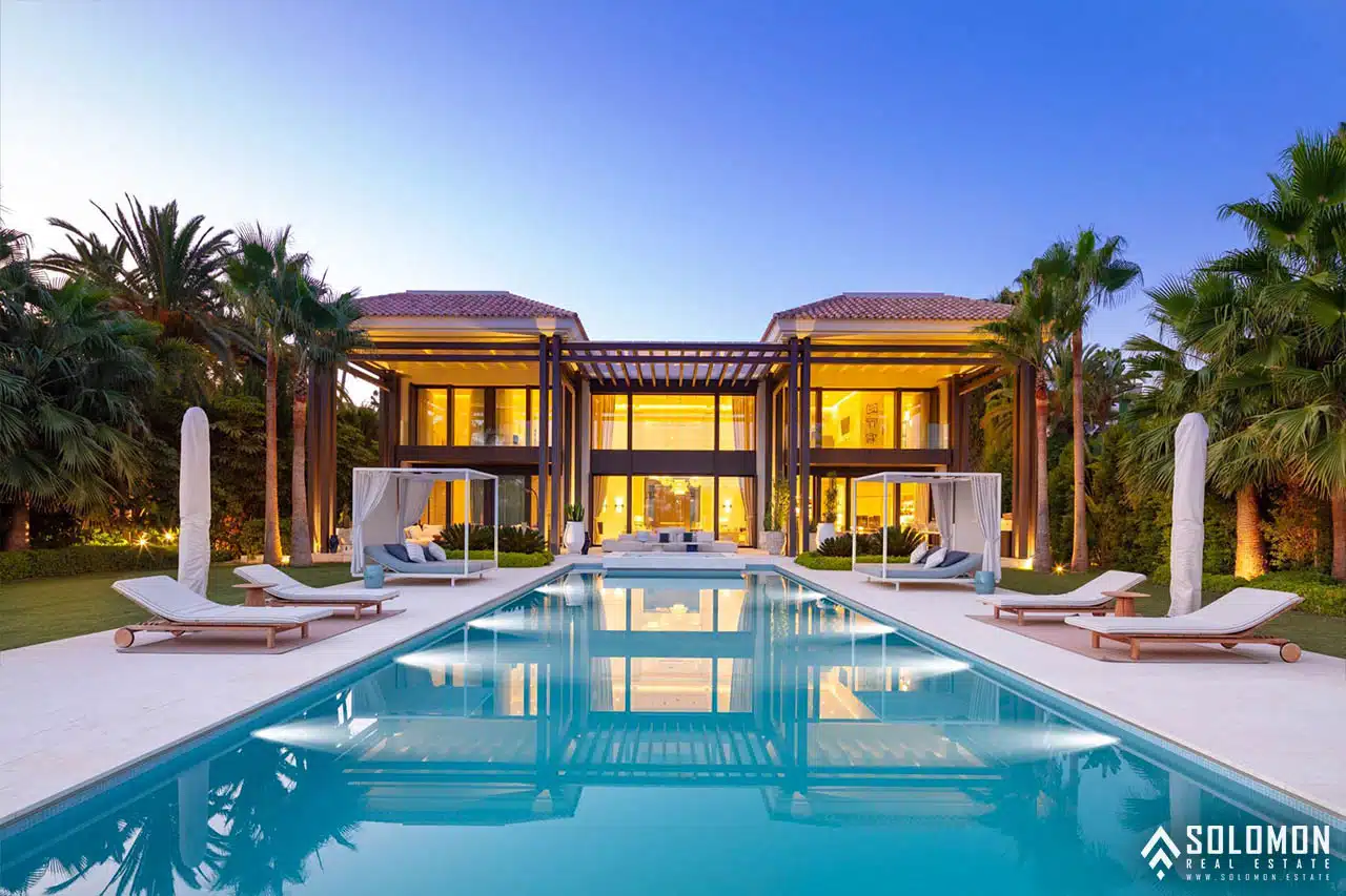 Golf View Villa with a High Level of Privacy in Marbella – Costa del Sol – Nueva Andalucía – Málaga – Spain