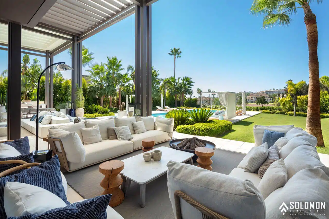 Golf View Villa with a High Level of Privacy in Marbella – Costa del Sol – Nueva Andalucía – Málaga – Spain