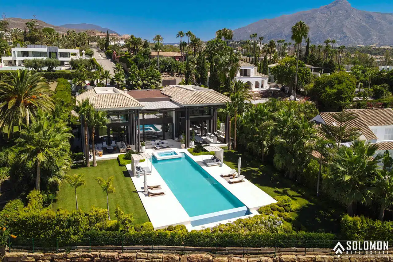 Golf View Villa with a High Level of Privacy in Marbella – Costa del Sol – Nueva Andalucía – Málaga – Spain