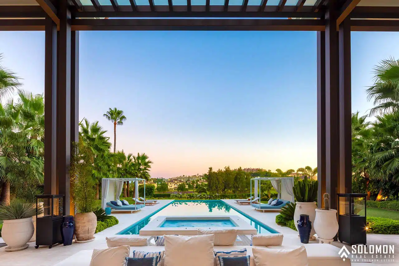 Golf View Villa with a High Level of Privacy in Marbella – Costa del Sol – Nueva Andalucía – Málaga – Spain