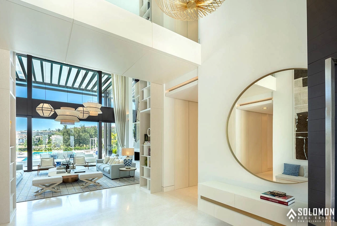 Golf View Villa with a High Level of Privacy in Marbella – Costa del Sol – Nueva Andalucía – Málaga – Spain