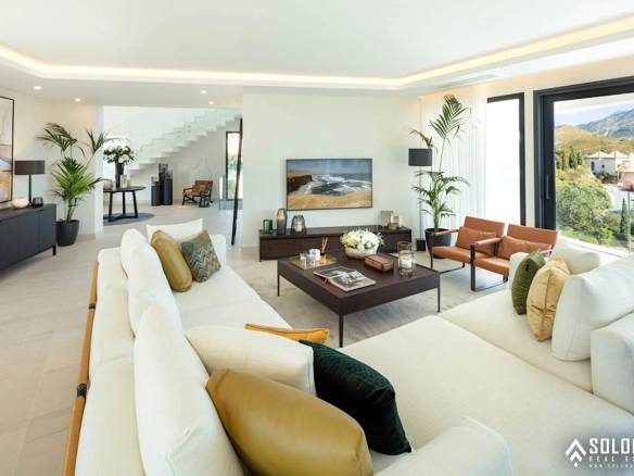Chic Villa with Rich Features Close to Puerto Banus in Benahavís – Costa del Sol – Nueva Andalucía – Málaga – Spain