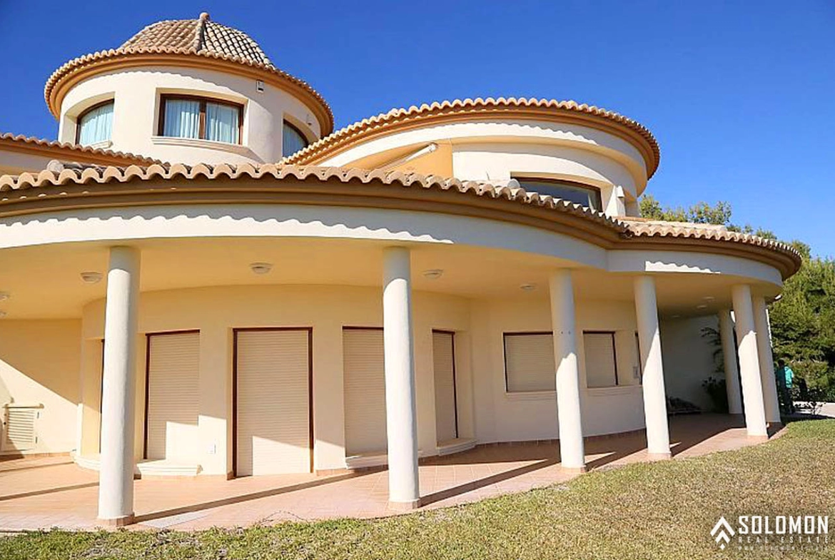 Luxury House with Panoramic Sea and Town View in Calpe – Costa Blanca – Alicante – Valencia – Spain