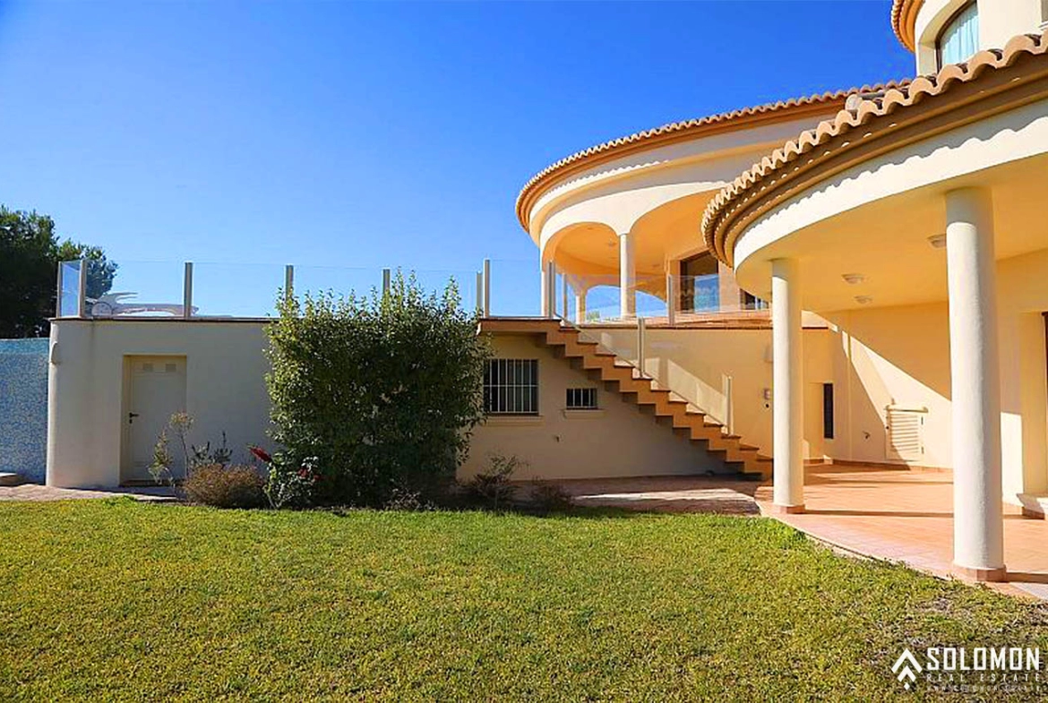 Luxury House with Panoramic Sea and Town View in Calpe – Costa Blanca – Alicante – Valencia – Spain