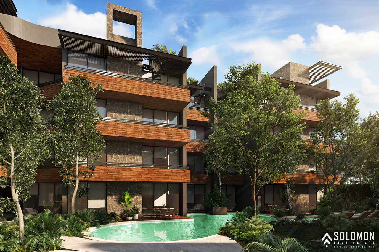 Luxury Condo Panoramic View in Tulúm Aldea Zama Quintana Roo