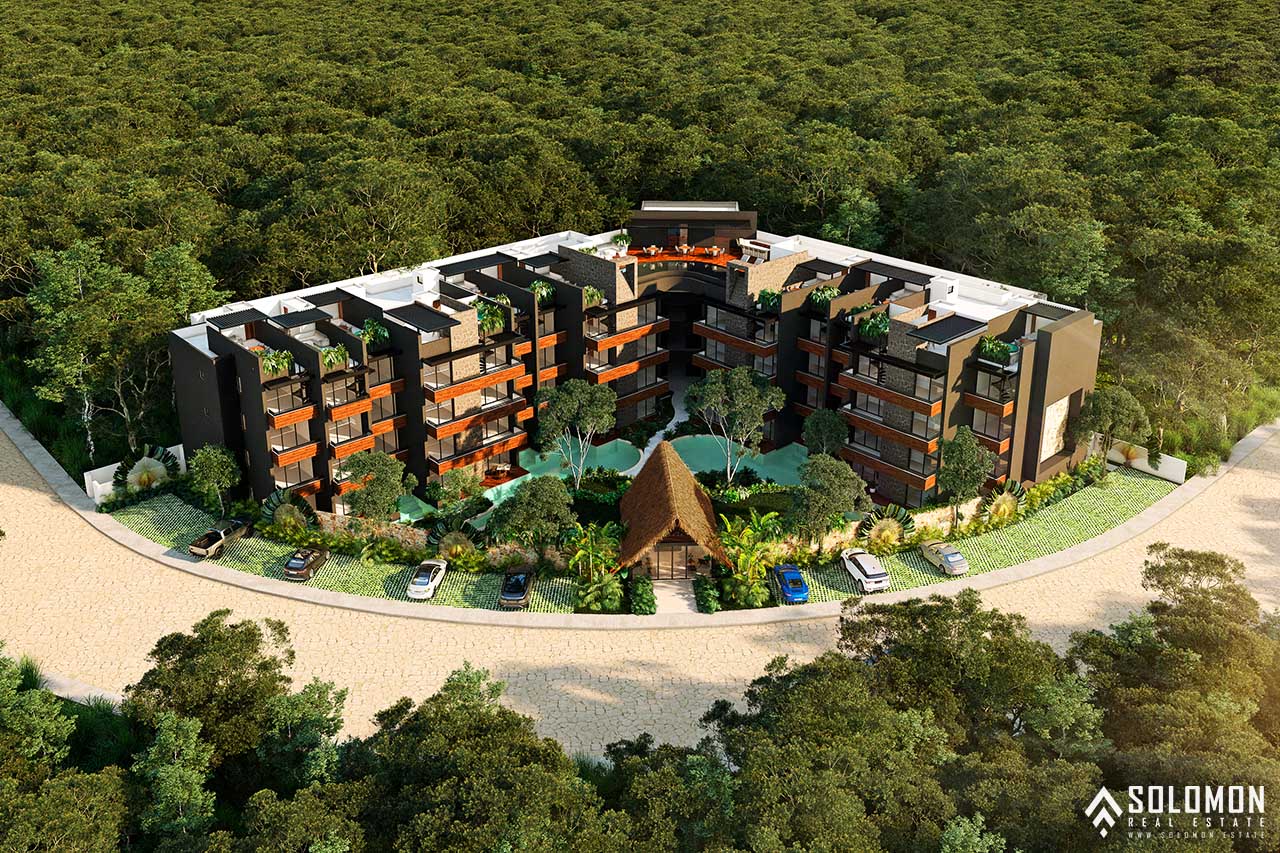 View of Beautiful Panoramic View Luxury Condo in Tulúm – Aldea Zama – Quintana ...